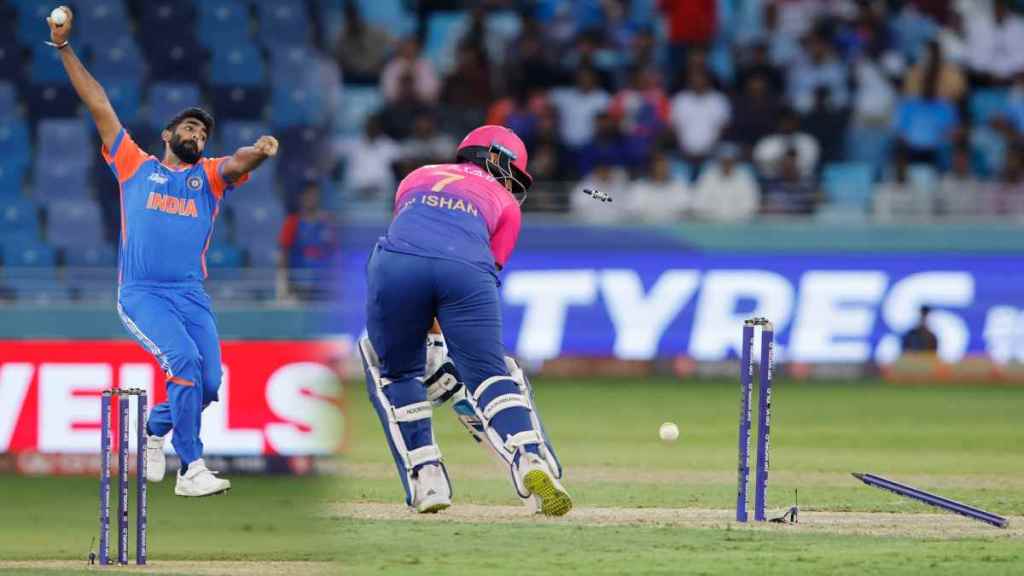 Jasprit Bumrah Clean Bowled Alishan Sharafu With Killer Yorker video