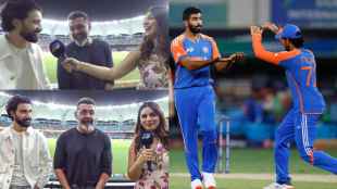 Jasprit Bumrah Wife Sanjana Dialogue Aakhi Duniya ek Taraf of Bads of bollywood Raghav Juyal