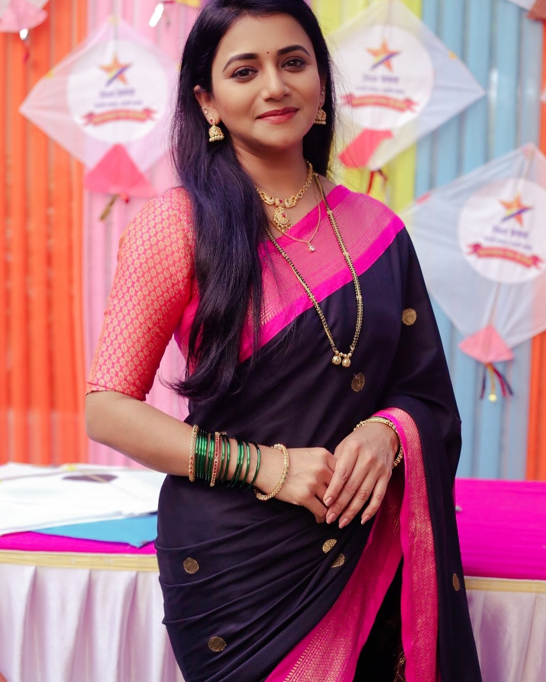 Jui Gadkari Grey Dress Look