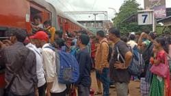 गणपती गेले गावाला… मात्र परतीच्या प्रवासातील यातना काही संपेना, कोकण रेल्वे प्रवाशांची प्रचंड गैरसोय, गाड्या विलंबाने
