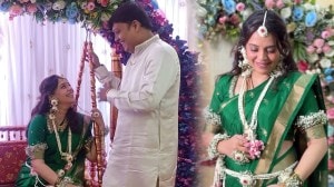 Photos: मराठी अभिनेत्रीच्या डोहाळे जेवणाचे फोटो व्हायरल; फुलांच्या दागिन्यांमध्ये खुललं सौंदर्य