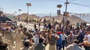 Ladakh statehood protest violence