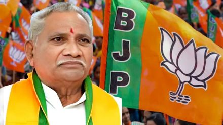 Former MLA Arun Patil returns BJP NCP suffers another setback Jalgaon politics Former MLA Arun Patil returns BJP NCP suffers another setback Jalgaon politics