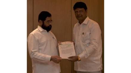 MLA Vitthalrao Langhes demand to Eknath Shinde in Mumbai