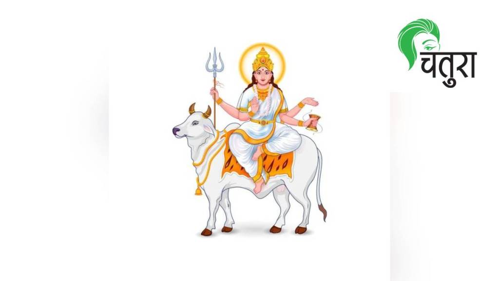 Mahagauri eight godess of Navadurga Navratri