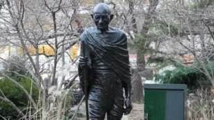Mahatma Gandhi Statue reuters