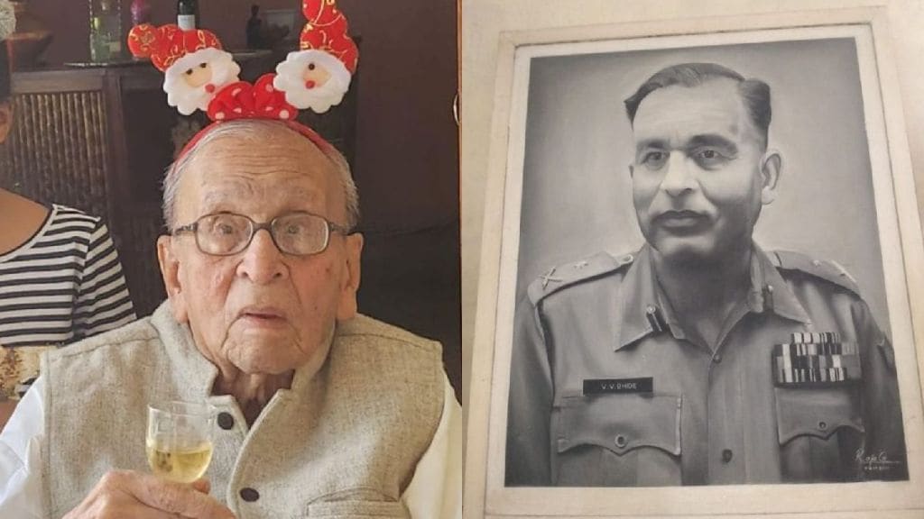 Major General VV Bhide the oldest Bombay Sapper dies