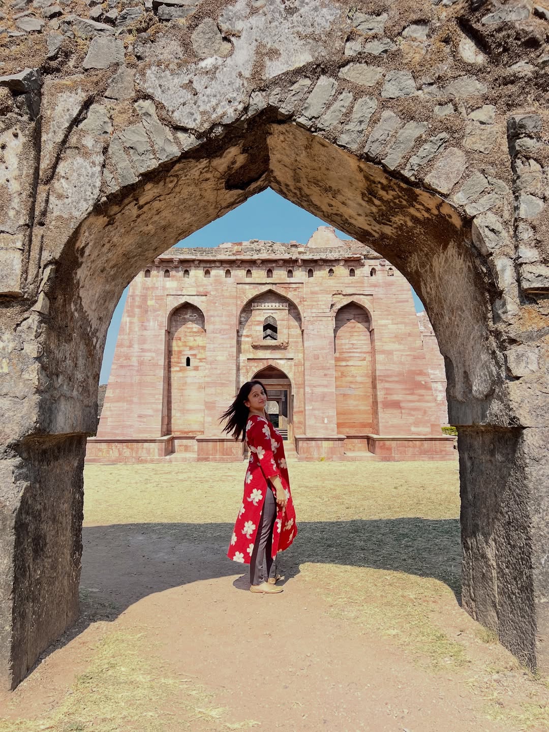 Manasi Naik Shared Sakal Tar Hou Dya Movie Shoot BTS Photos