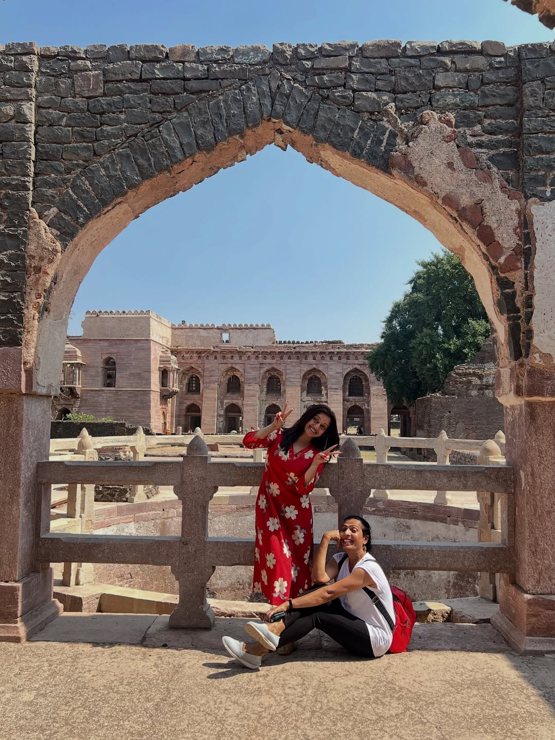 Manasi Naik Shared Sakal Tar Hou Dya Movie Shoot BTS Photos