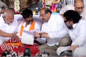 Manoj Jarange Vikhe Patil