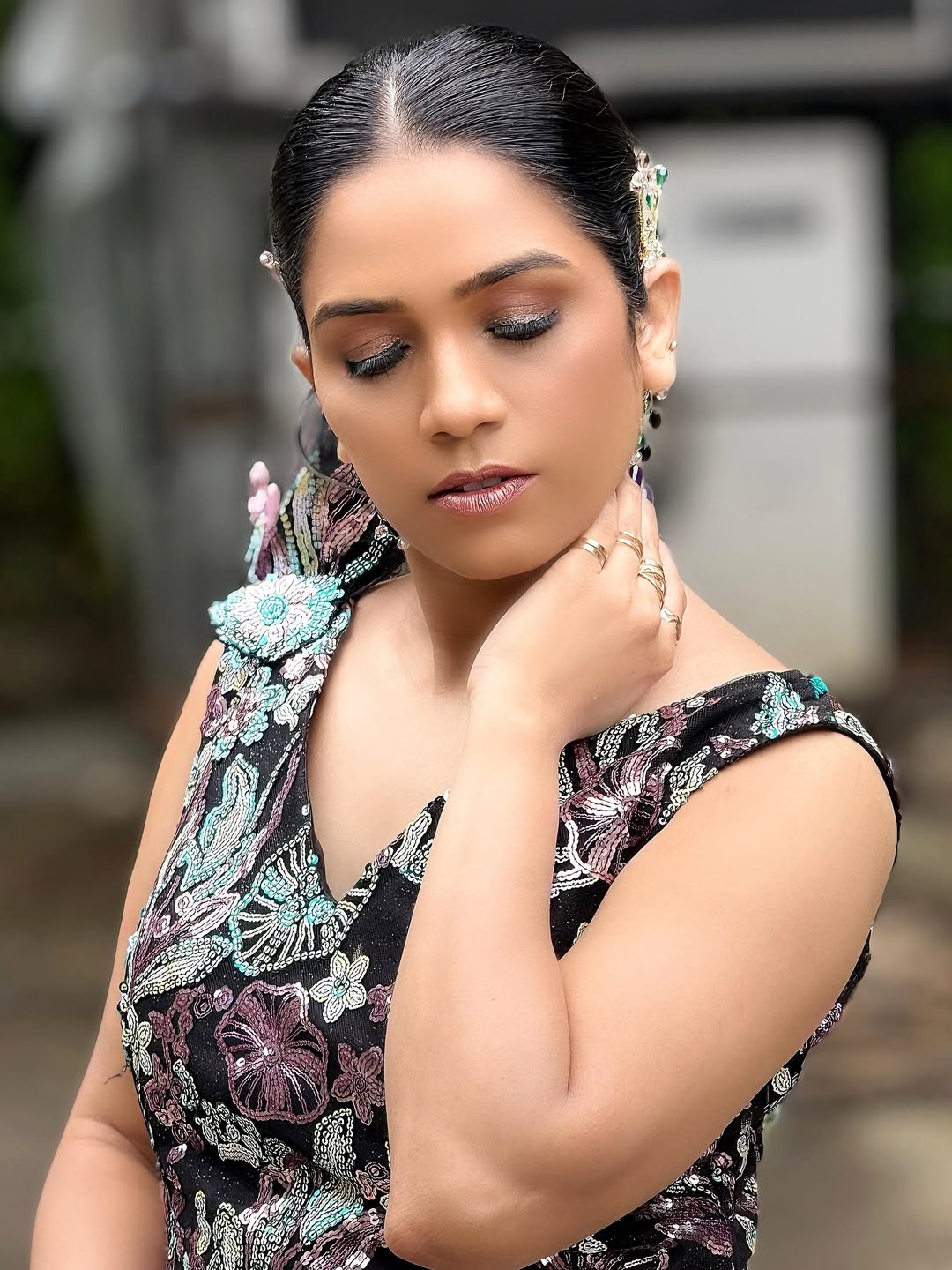 Meenakshi Rathod Zee Marathi Awards 2025 Nomination Party