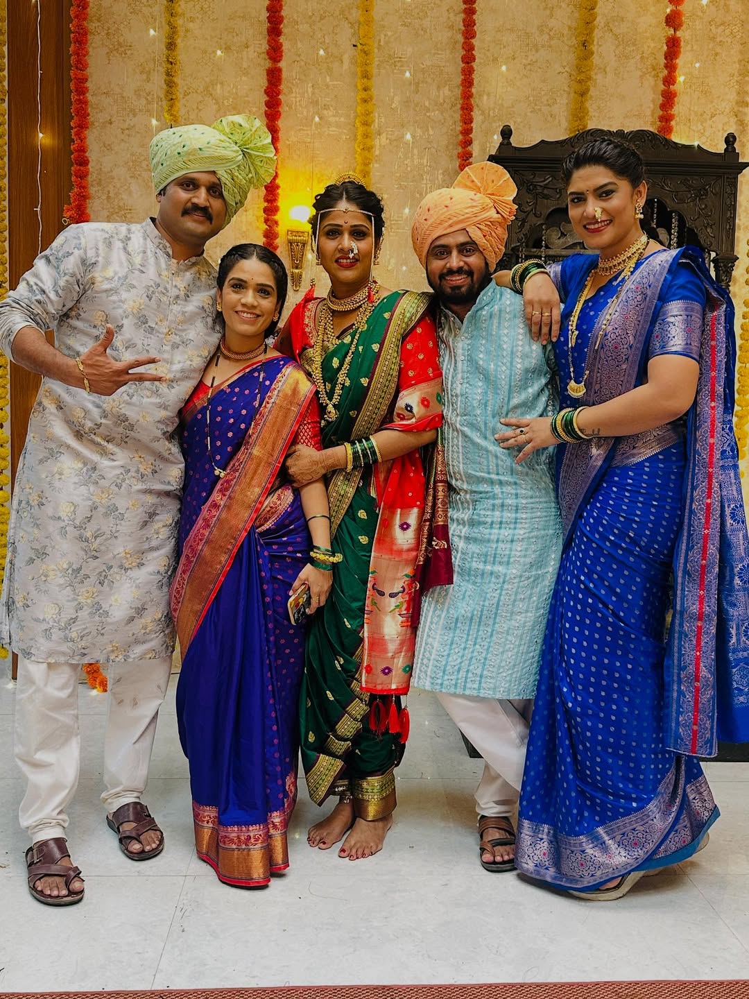 Meenakshi Rathod Zee Marathi Awards 2025 Nomination Party