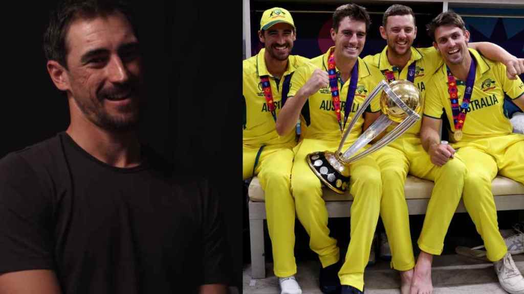 स्टार्कने ऑस्ट्रेलियाच्या कर्णधाराची माफी का मागितली (फोटो-
cricketcomau video)
