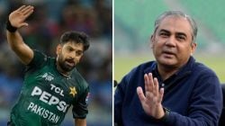 पाकिस्तान क्रिकेट बोर्डाच्या अध्यक्षांचीही अश्लाघ्य कृती; फूटबॉलपटू रोनाल्डोचा फोटो शेअर करत भारताला डिवचलं