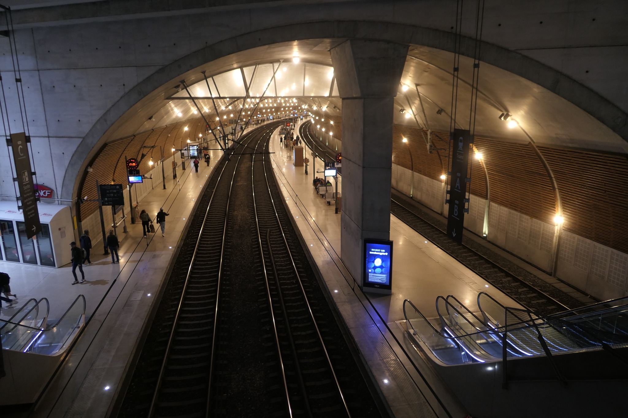 Monaco country have only one active railway station