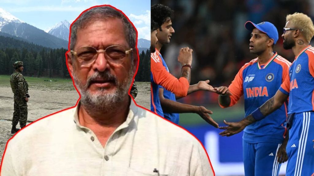 Nana Patekar on India vs Pakistan Asia Cup Match