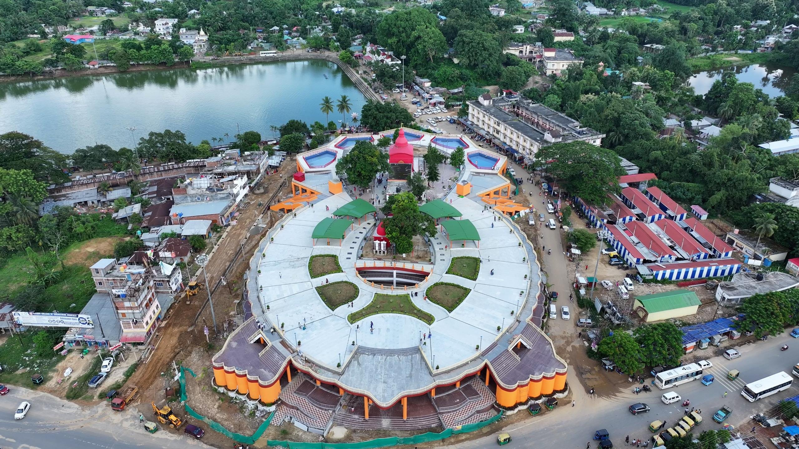 Navratri 2025 PM Modi offers prayers Tripura Sundari Temple