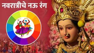 What are the 9 days colours of Navratri