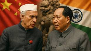 Nehru China visit 1954