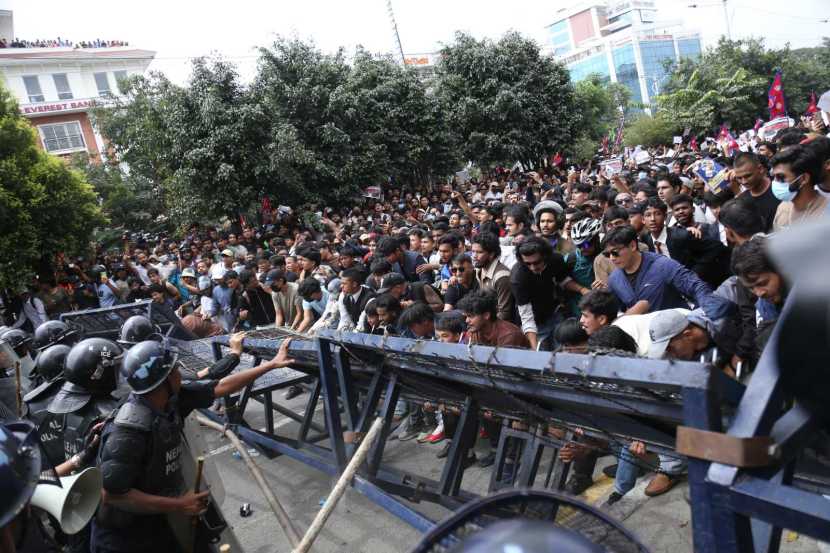 Nepal Protest news 