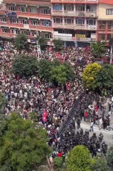 Nepal Protest 