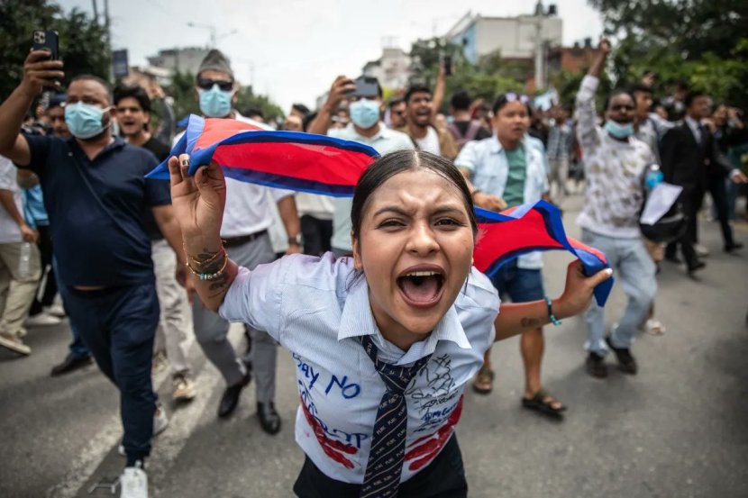 Nepal Protest 