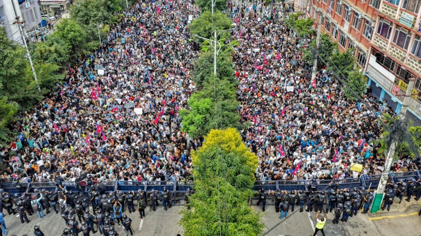 Nepal Protest 