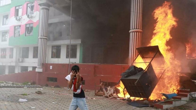 Nepal Protest news 