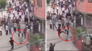Nepal Gen Z Protest Mob Attacks Finance Minister Video