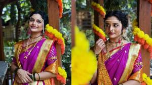 Photos: ‘तू ही रे माझा मितवा’फेम शर्वरी जोगच्या नवरीच्या वेशातील पारंपरिक फोटोशूटने वेधलं लक्ष