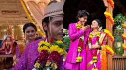 Photos : ‘तू ही रे माझा मितवा’मधील जोडी गुलाबी पारंपरिक वेशात; लग्नाचा लूक सोशल मीडियावर ठरला चर्चेचा विषय