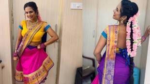 Marathi actress Amruta Dhongade
