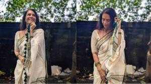Photos : हातमागाच्या कॉटन साडीत ऐश्वर्या नारकर यांचा मराठमोळा अंदाज!