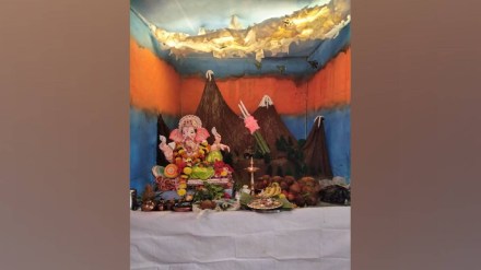 vikrant yuva and sarvajivan mandals created Operation Sindoor scene for Ganeshotsav 2025