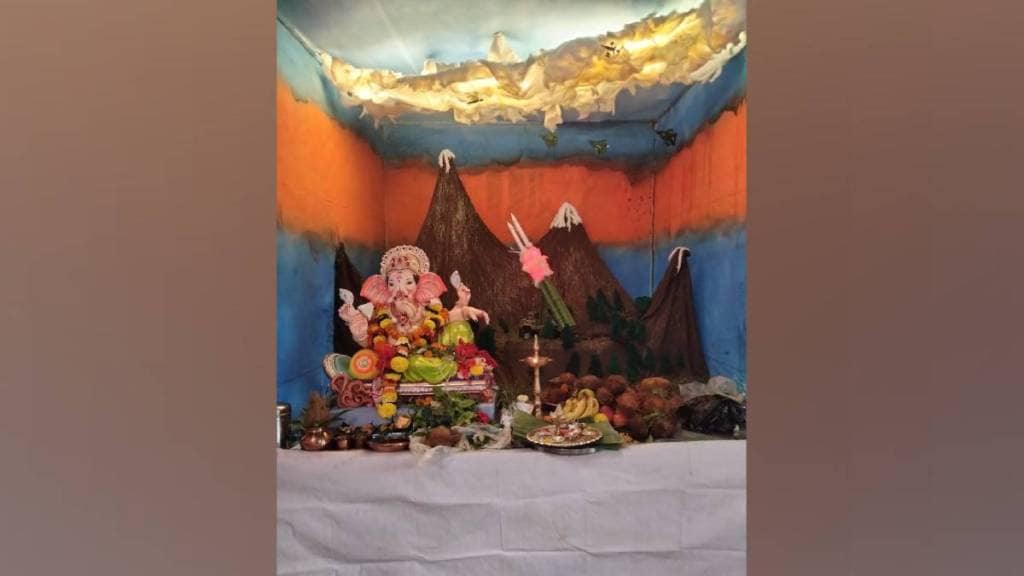 vikrant yuva and sarvajivan mandals created Operation Sindoor scene for Ganeshotsav 2025