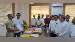 chikhali police booked 23 including Congress leader rahul Bondre for damaging property illegal gathering