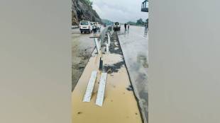 accident on unopened Mumbai Vadodara Expressway in Palghar district