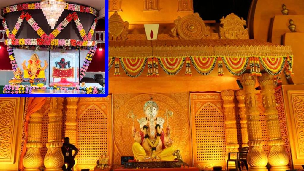 Nashik municipal elections, Ganesh mandals Nashik, Mahakaleshwar replica, Tirupati Balaji decoration, Kamakhya Devi mandal, Ganesh festival Nashik,
