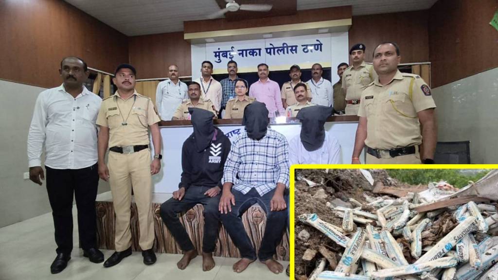 gelatin sticks misuse, Mumbai Naka police arrest, Nandini river gelatin case, inactive gelatin sticks,
