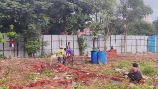 Locals opposed new municipal health center being built in Penkar Pada village in Mira Road