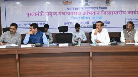 district level workshop under CM samruddhi abhiyan held today at Palghar Collectors Office