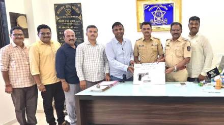 thane Police taken major action during ganeshotsav period In this action police seized weapons including a gun