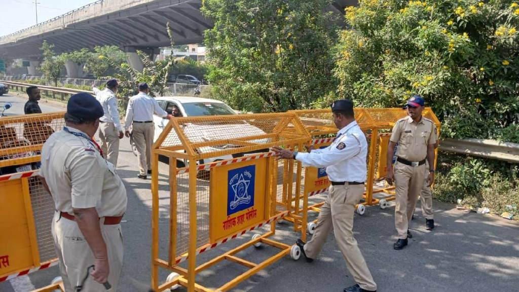nashik traffic police imposed restrictions saturday for main and local ganesh visarjan processions