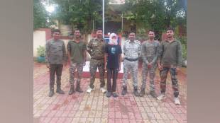 gadchiroli Police arrested a wanted Naxalite in murder and arson cases from Hyderabad