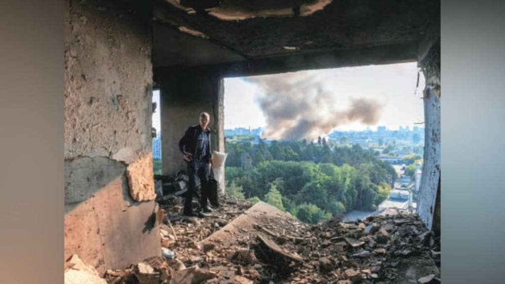 Russia Ukraine conflict, Kyiv air attack 2025, Russia drone strikes, Ukraine missile defense,