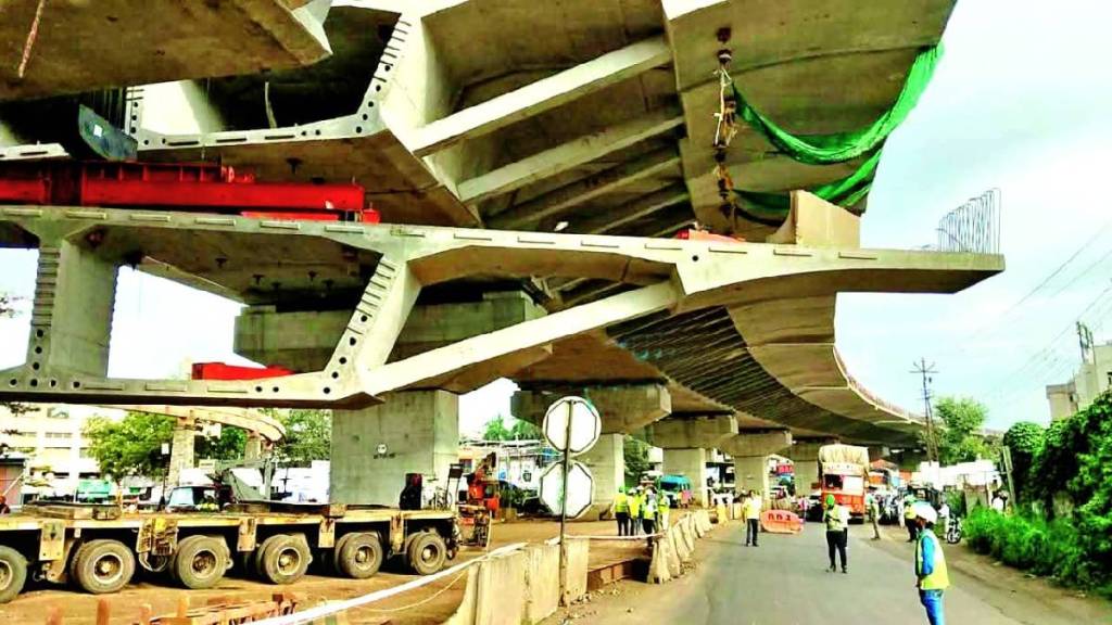 warunji nandlapur six lane flyover near Karad nears completion likely to open soon after delays