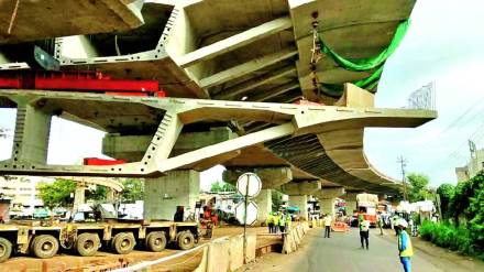 warunji nandlapur six lane flyover near Karad nears completion likely to open soon after delays