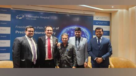 56 year old patient successfully treated neurological disorder called trigeminal neuralgia at Gleneagles hospital in Parel