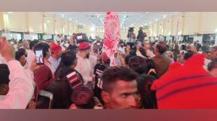 grand car rally from bhiwandi to jasai led by MP mhatre for naming ceremony enger