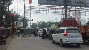 Ambernath traffic congestion, Badlapur traffic problems, Ganesh festival traffic, welcome arches traffic delay,